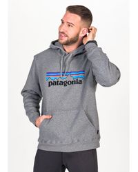 Sudaderas con capucha Patagonia Hombre | Line Logo Ridge Uprisal Sudadera  Grey » WebEgenius