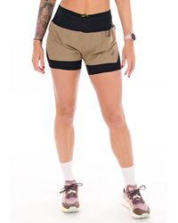 Asics - Pantalón Corto Fujitrail 2 En 1 - Lyst