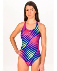 Speedo - Allover Digital Powerback - Lyst