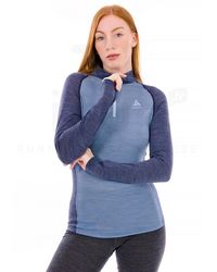 Odlo - Camiseta Manga Larga Performance Wool 150 - Lyst