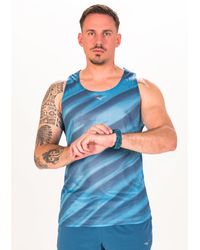 Mizuno - Camiseta De Tirantes Dryaeroflow Graphic - Lyst