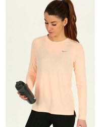 Nike Camiseta manga larga Tailwind - Naranja