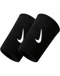 Nike - Muñequera Swoosh Doublewide - Lyst