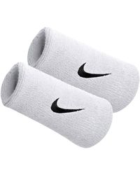 Nike - Muñequera Swoosh Doublewide - Lyst