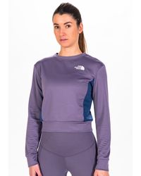 The North Face - Camiseta Manga Larga Mountain Athletics Crew Fleece - Lyst