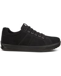 Ecco 's Wide Fit Byway Shoes - Black