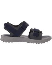 new balance closed toe sandals