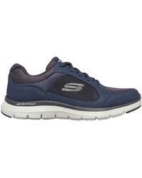 Skechers S Wide Fit Waterproof Luxury Flex Advantage 4.0 - 232222 Walking Sneakers - Blue