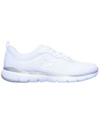 Skechers S Wide Fit Flex Appeal 3.0 - 13070 Walking Sneakers - White
