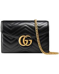gucci marmont matelassé shoulder bag