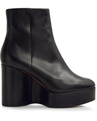clergerie platform boots
