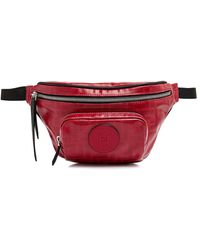 fendi red belt bag