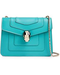 green bvlgari bag