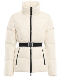 michael kors white puffer coat