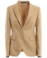 Tagliatore Linen Suit - Natural