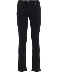 Valentino Black Denim Skinny Jeans