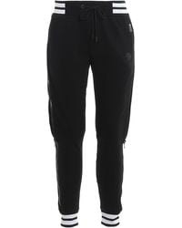 tracksuit bottoms with side zips