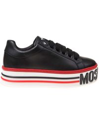 moschino sneakers platform