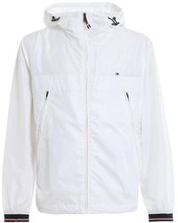 tommy white windbreaker