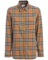 Burberry Tops for Women - Up to 50% off at Lyst.com