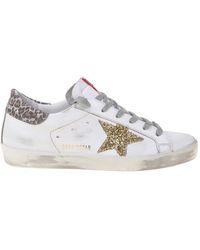 golden goose gold glitter star