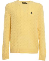 yellow sweater men