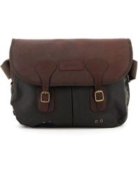 barbour messenger bag sale