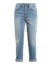 Dondup Jeans Koons in denim slavato - Blu