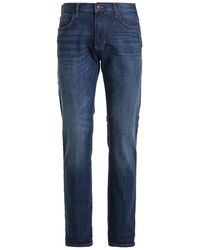 armani jeans j45 slim fit blue