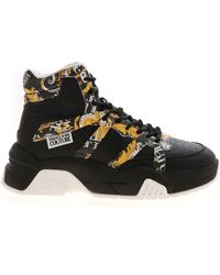 versace jeans high top sneakers