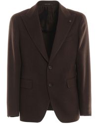 Tagliatore Camel Blazer - Brown