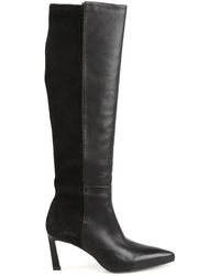 stuart weitzman demi 75mm leather knee boots