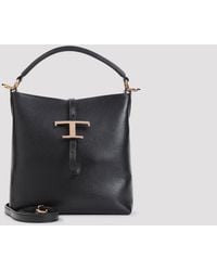 Tod's - T Timeless Mini Bucket Handbag - Lyst