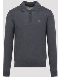 Etro - Fuji Knitted Polo - Lyst