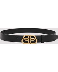 Balenciaga - Embossed Leather Belt - Lyst