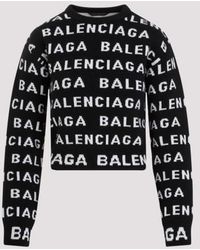 Balenciaga - Wool Pullover - Lyst