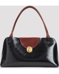 Versace - Medium Shoulder Calf Leather Bag - Lyst