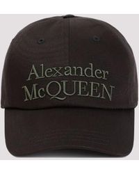 Alexander McQueen - Aexander Cqueen Tacked Hat - Lyst