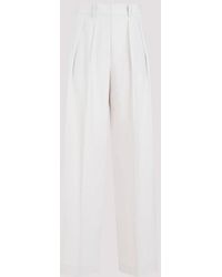 Theory - Double Pleat Pants - Lyst