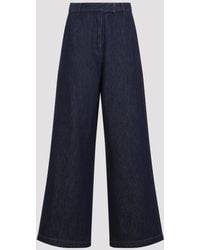 Dries Van Noten - Straight-Leg Cotton Denim Pants - Lyst
