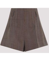 Prada - Wool Shorts - Lyst