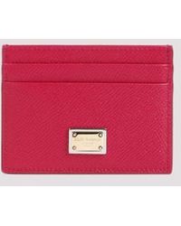 Dolce & Gabbana - Cardholder With Logo Plaque - Lyst