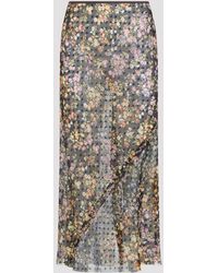 Dries Van Noten - Sati Midi Skirt - Lyst