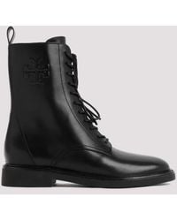 Tory Burch - Double Combat Boot - Lyst