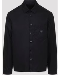 Prada - Re-Nylon Shirt - Lyst