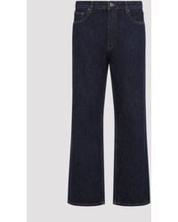 Off-White c/o Virgil Abloh - Raw Half Arrow Slim Relax Jeans - Lyst