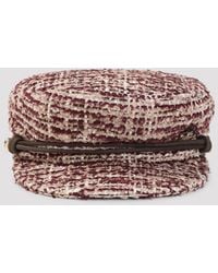 Maison Michel - New Abby Tweed Mini Hat - Lyst