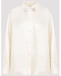 Jil Sander - Viscose Blend Shirt For - Lyst