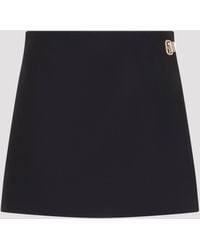 Balenciaga - Mini Tailored Skort With Buckle - Lyst