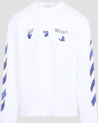 Off-White c/o Virgil Abloh - Tobacco Arrow Skate Long-Sleeve Tee For - Lyst
